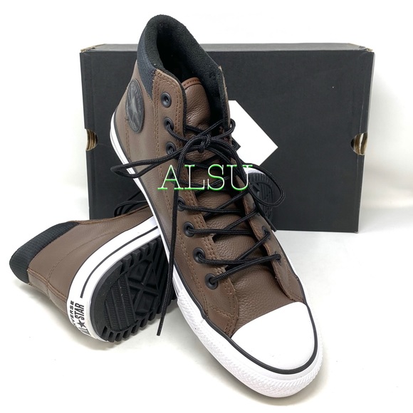 Converse Ctas PC Boot High Top Leather Brown Men’s - Picture 9 of 11